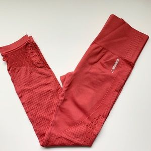 Gymshark Energy + Seamless Legging - Red